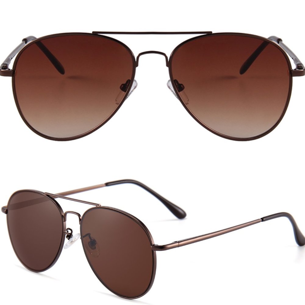 Brown aviator Sunglasses set (Cocoa)